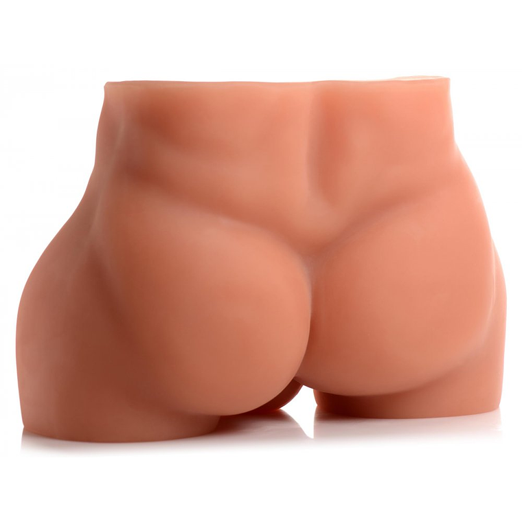 Masturbador Duplo SexFlesh | Dildo 21,5cm + Anus Realista | Núbos Estimulantes 2