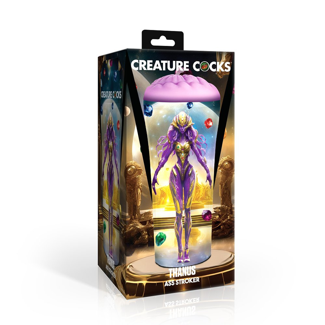 Thanus - Masturbador Alien | Tema Fantasia | Sução Ajustável | Roxo 6