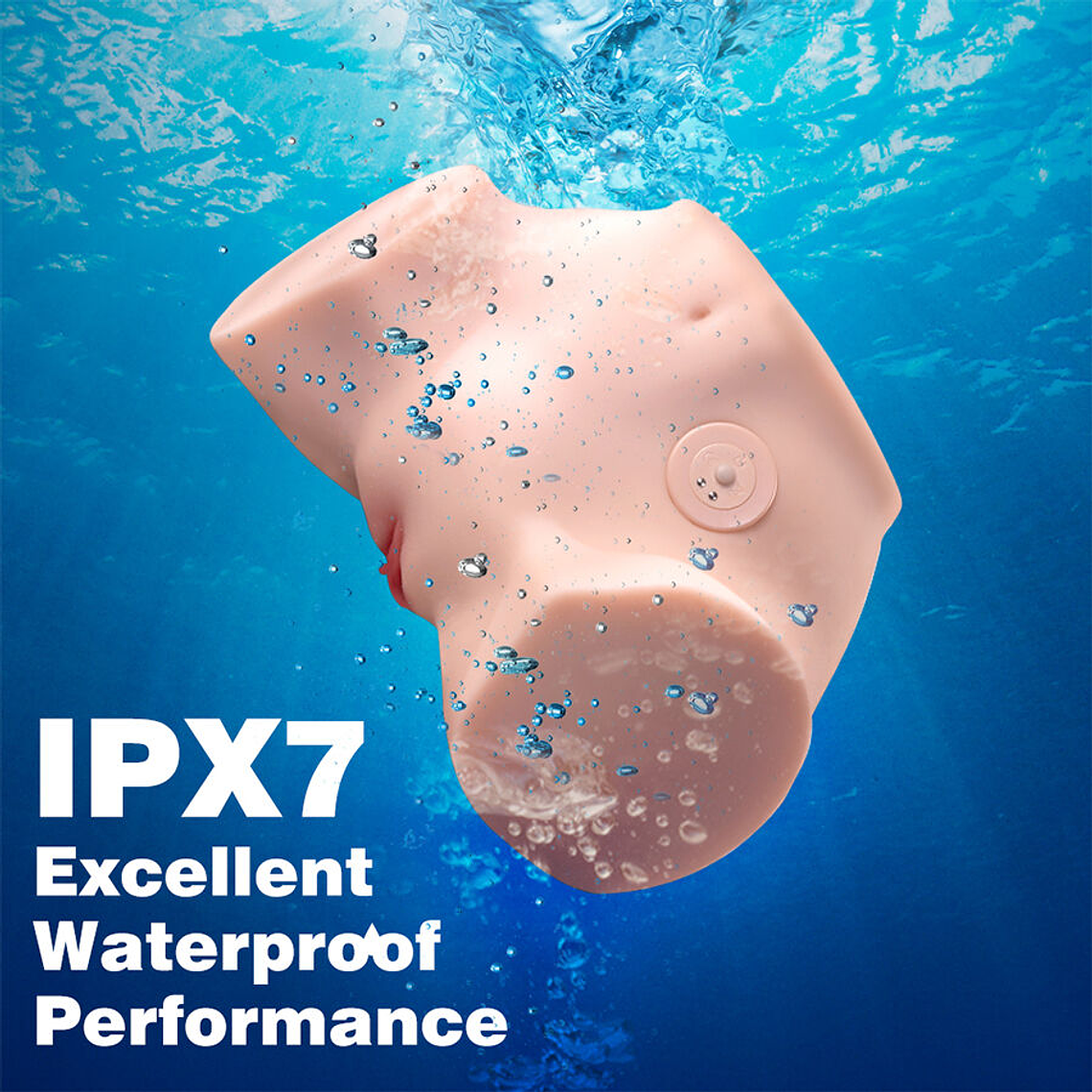 Masturbador XISE Thrusting | Dupla Entrada com Movimento Automático 7