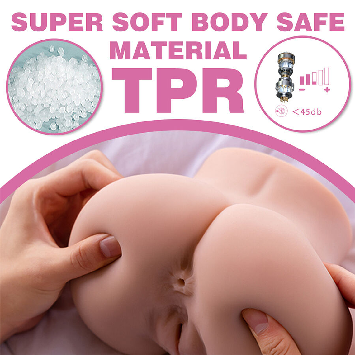 Masturbador XISE Thrusting | Dupla Entrada com Movimento Automático 6