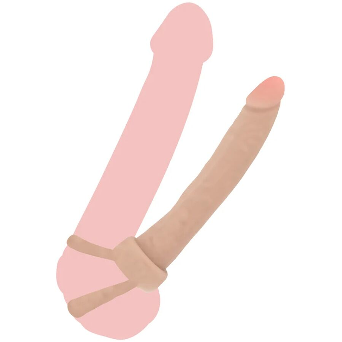 Double Trouble TOYJOY | Jouet anal à double pénétration 2