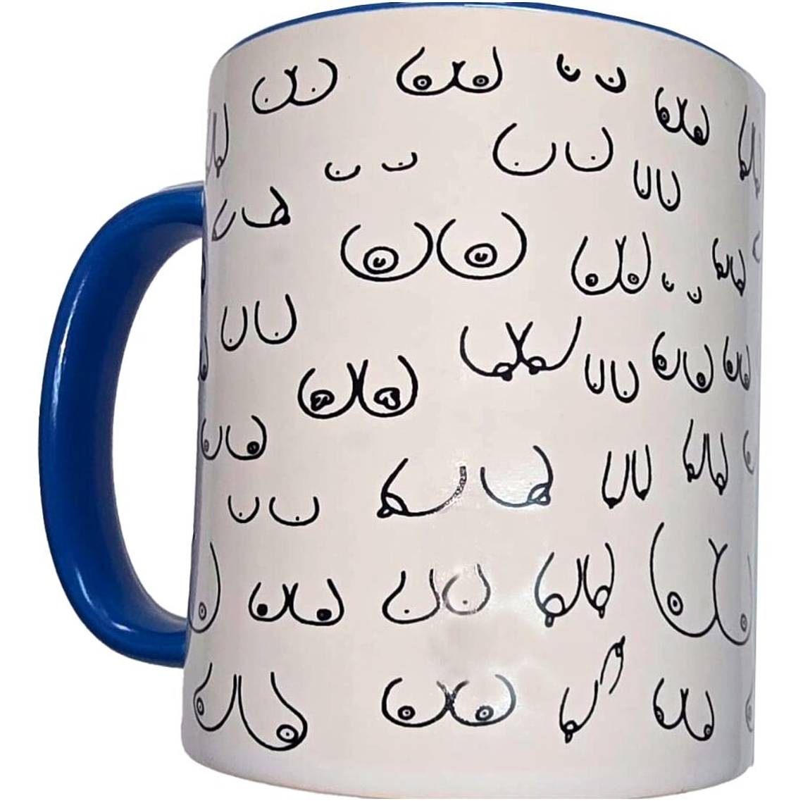Caneca com Desenho de Seios 370ml | DIVERTY SEX  1