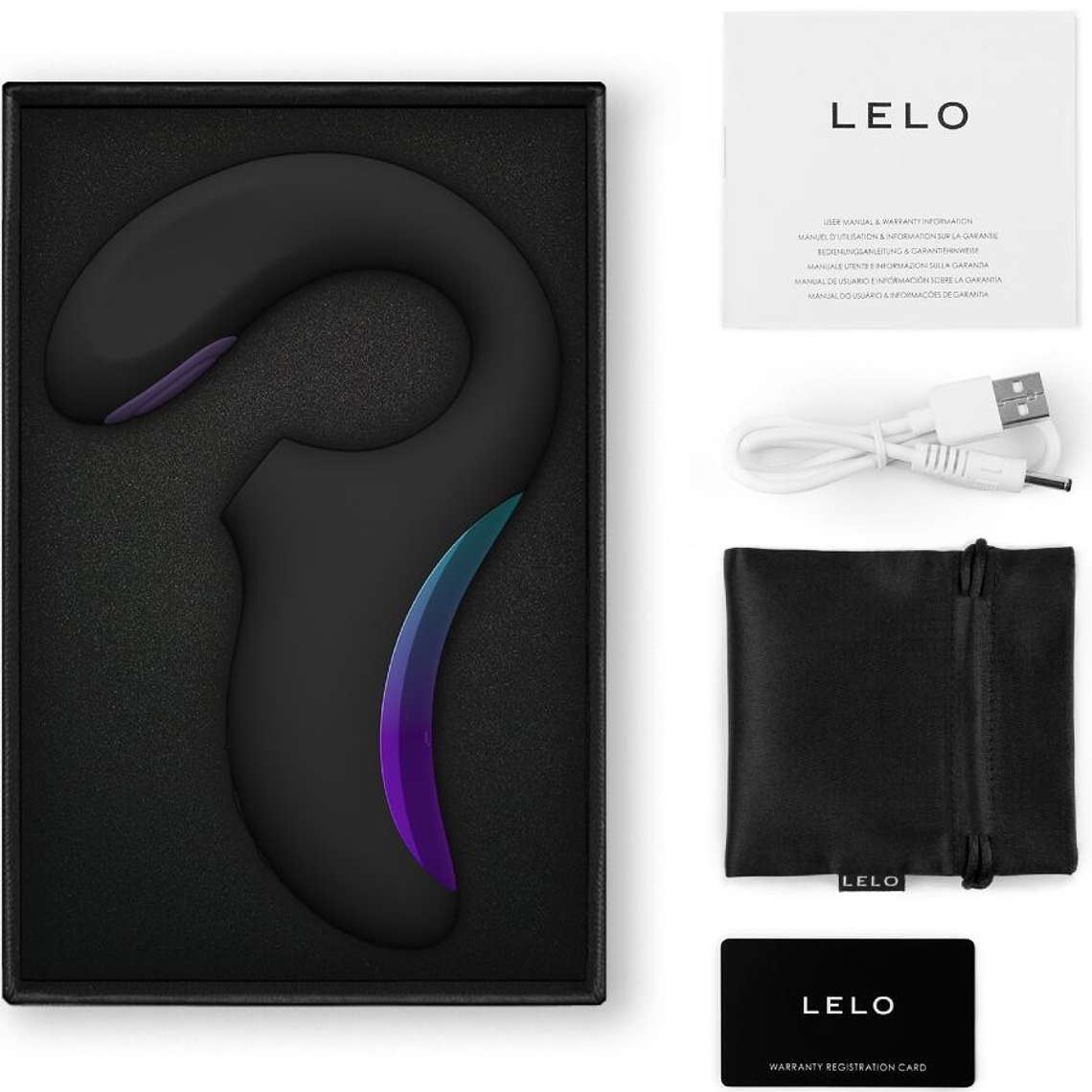 LELO ENIGMA™ Double Sonic | Vibrador para Ponto A, Clítoris e Ponto G | Click do Prazer 5