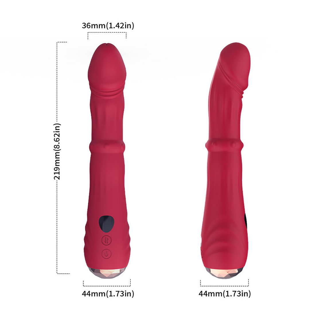 Vibrador Termoajustável ARMONY | Aquecimento 42°C + 9 Modos | Click do Prazer 9