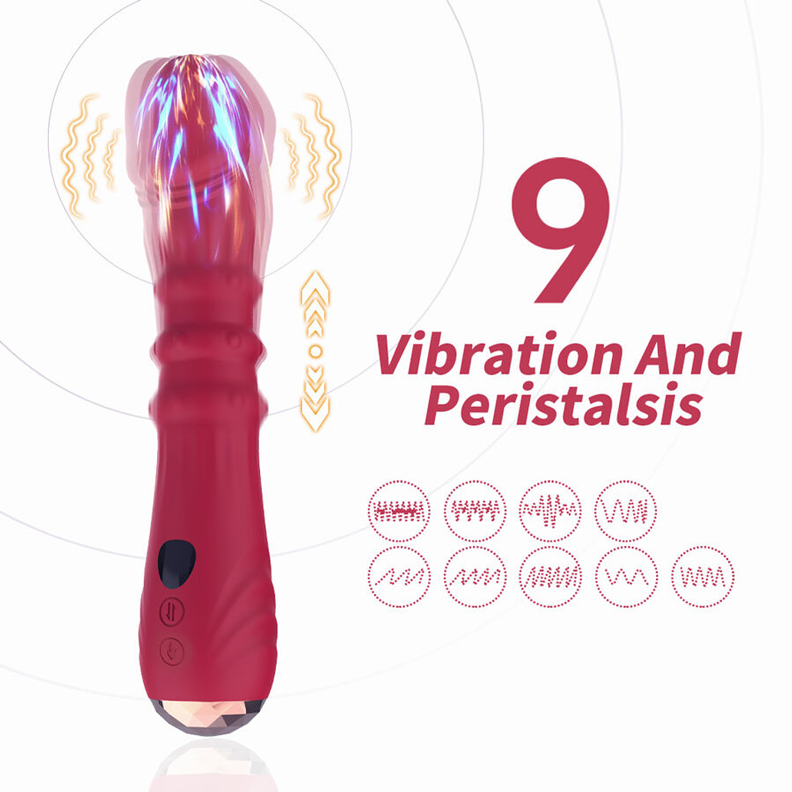 Vibrador Termoajustável ARMONY | Aquecimento 42°C + 9 Modos | Click do Prazer 2