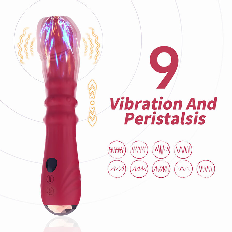 Vibrador Termoajustável ARMONY | Aquecimento 42°C + 9 Modos | Click do Prazer 2