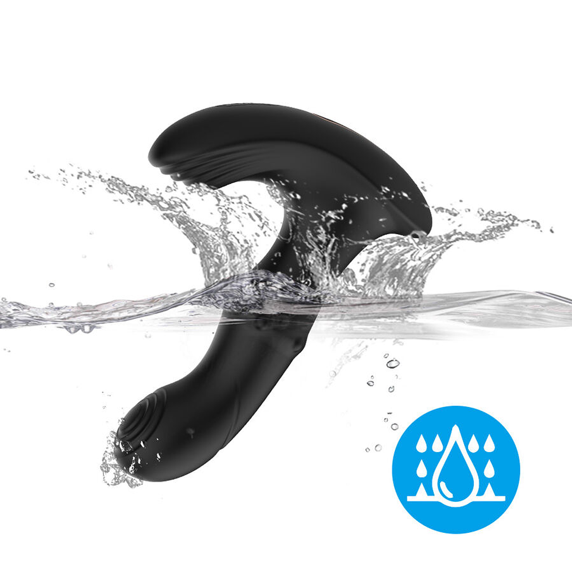 Vibrador de Próstata ARMONY | Rotação + 9 Vibrações + Controle Remoto | Click do Prazer 3