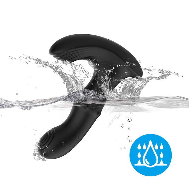 Vibrador de Próstata ARMONY | Rotação + 9 Vibrações + Controle Remoto | Click do Prazer 3