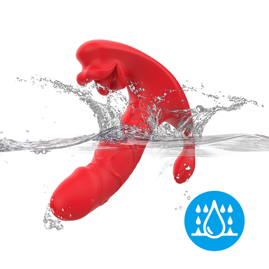 Vibrador Duplo com Clipe Magnético ARMONY | Uso sem Mãos 3