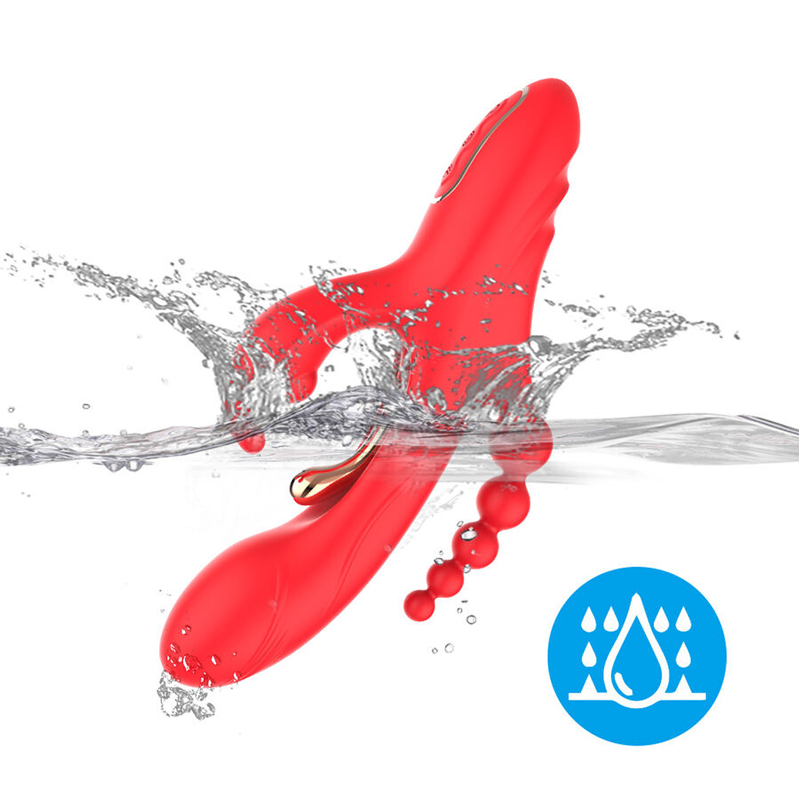 Vibrador Duplo ARMONY | Estimulação Ponto G + Clitóris 4