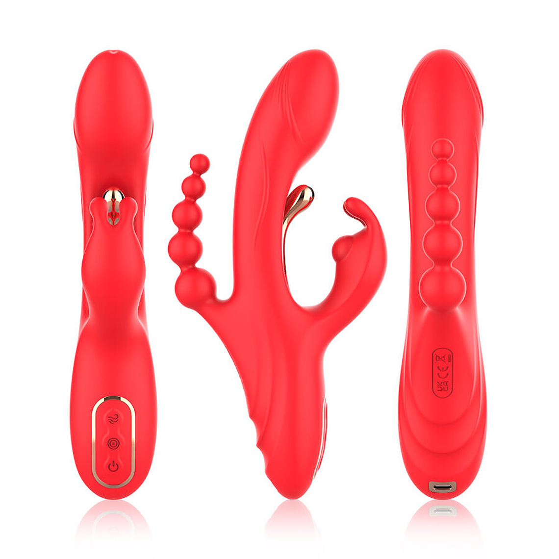 Vibrador Duplo ARMONY | Estimulação Ponto G + Clitóris 8