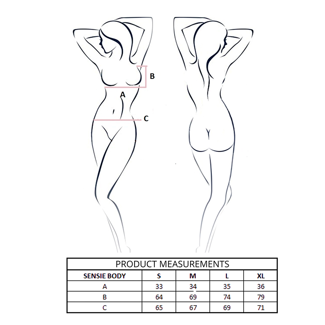 Body SENSIE | Conforto e Elegância em Cetim | Azul S/M 4