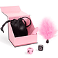 Box of Secret Pleasures | Sensual Kit with Dice, Vibrator, and Feather - thumbnail 3