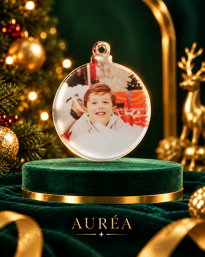 Bola de Natal Acrílico - Sublimada