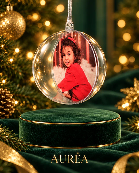 Bola de Natal Acrílico - 8 Cm