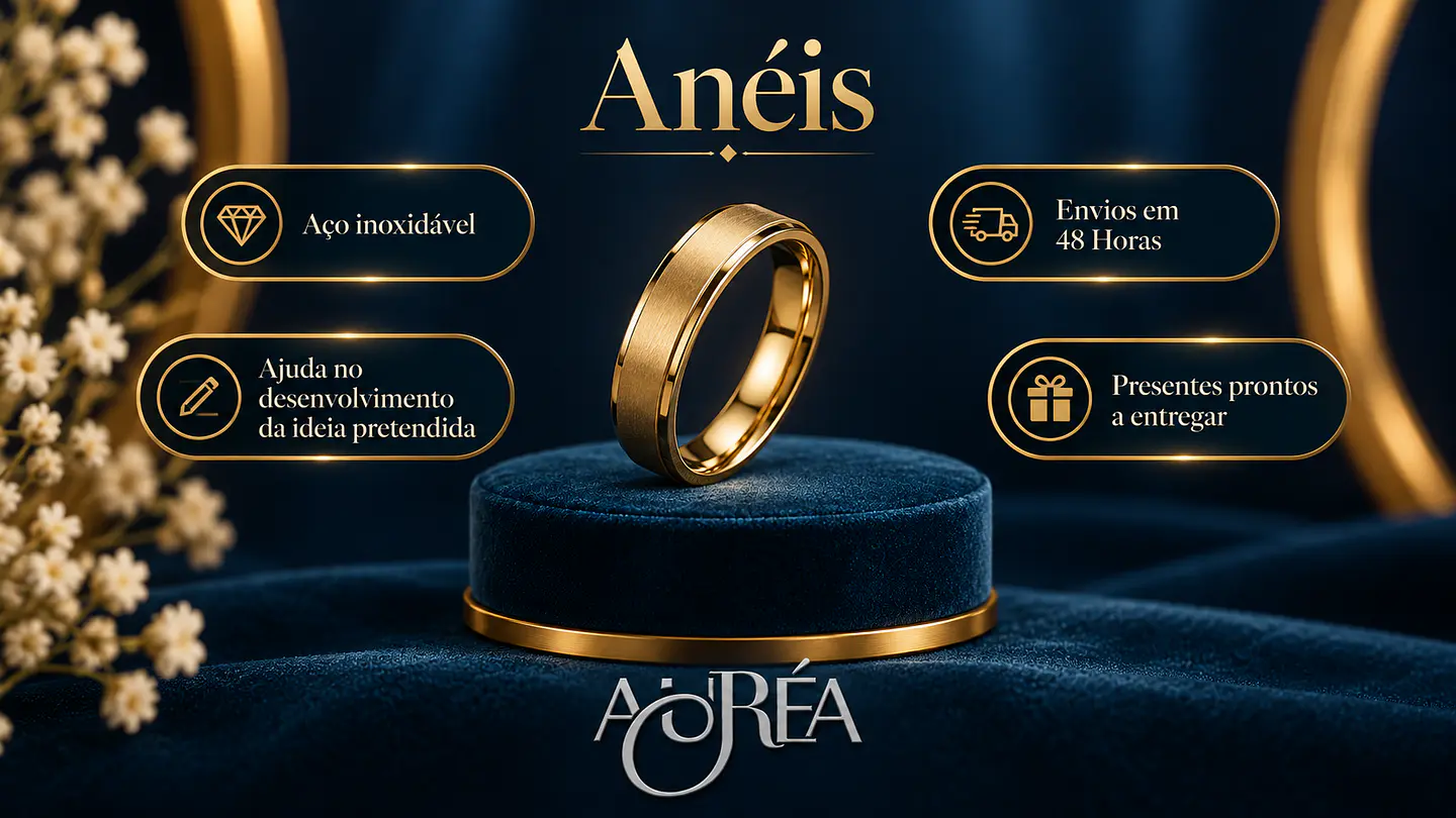 Descubra os Nossos Anéis