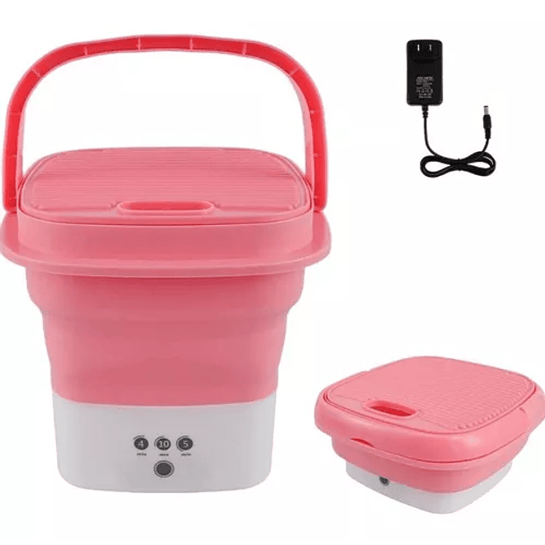 Mini Lavadora Portatil Plegable de 2 kilos SKUCN CAJA AZUL :  1