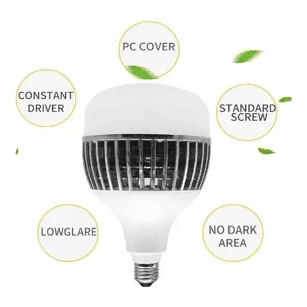 Ampolleta Led 100w Alta Potencia Ideal Para Bodegas/oficinas  CH 4
