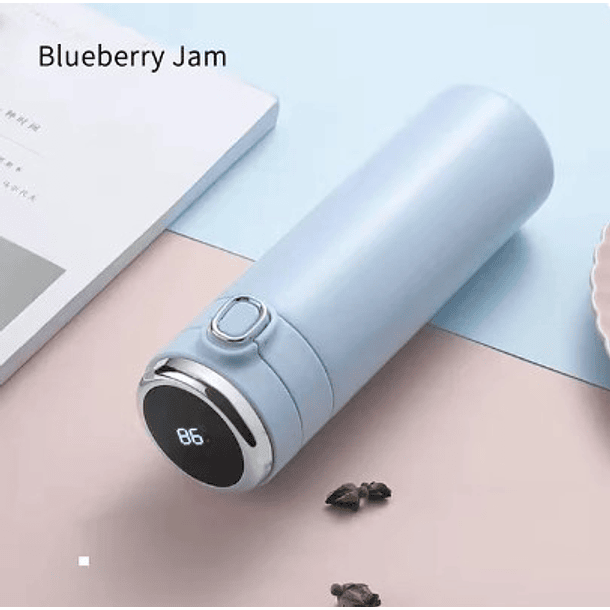 Vaso Termo Botella Inteligente Indicador De Temperatura 6