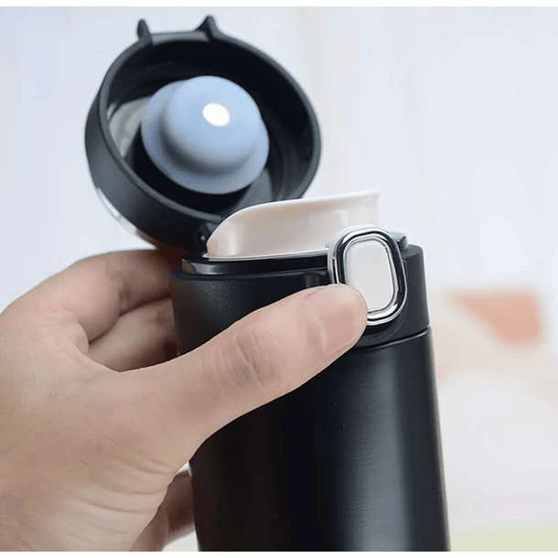 Vaso Termo Botella Inteligente Indicador De Temperatura 3