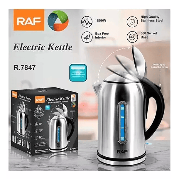 Hervidor Calentador De Agua Eléctrico 2litros 1