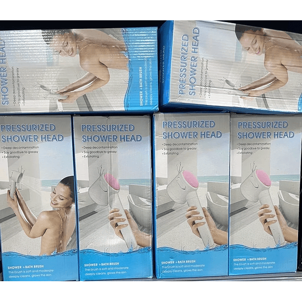 Cabezal De Ducha De Alta Presión Con Ahorro De Agua  2