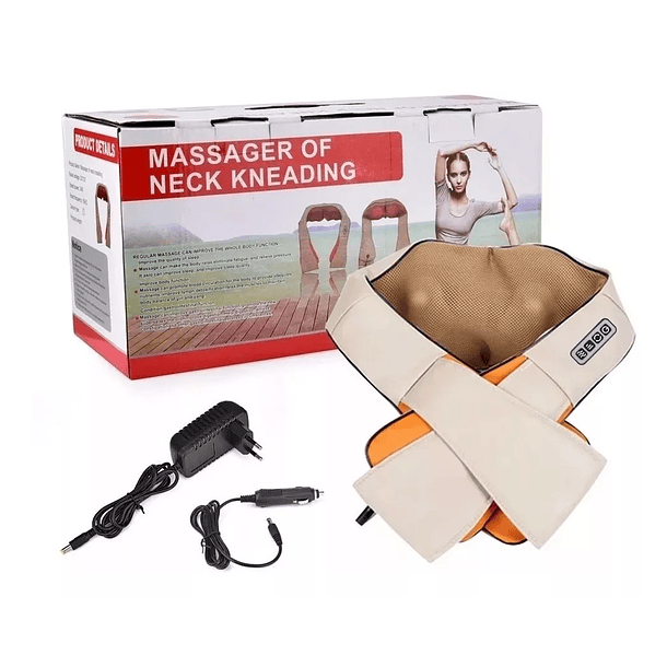 Masajeador Eléctrico Lumbar Para Cuello Y Cervical Multi Masaje NL 5