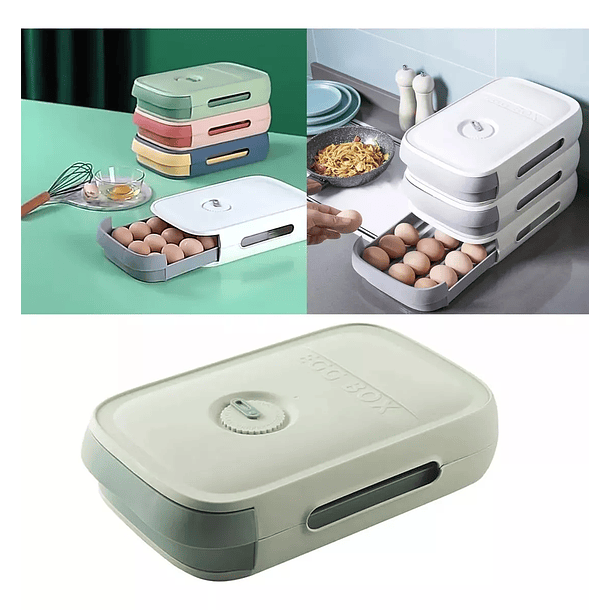 Bandeja Organizadora De Huevos Pack de 3 2