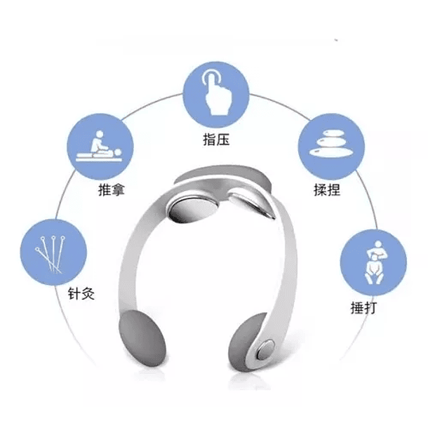 Masajeador Inteligente Portátil Para Cuello 4