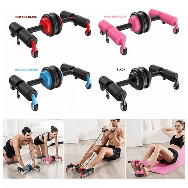 Rueda Abdominal Multifuncional Para Ejercicios 1