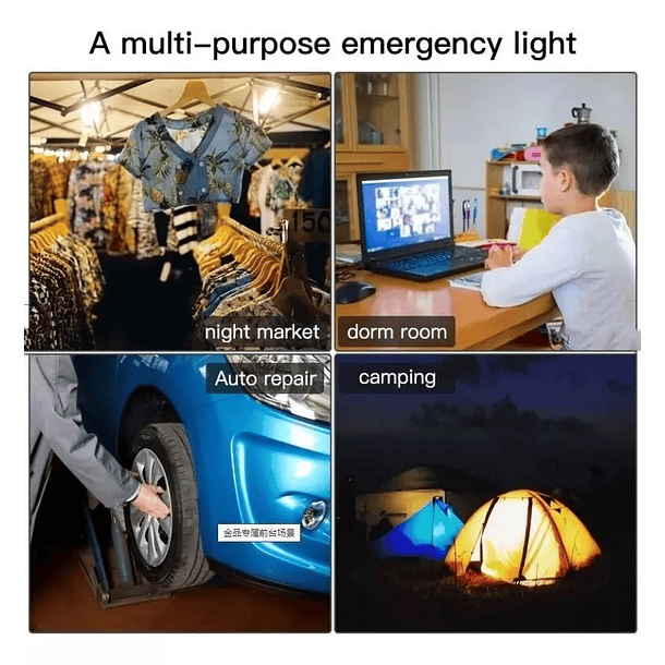 Lampara De Luz Para Armario Y Closet Recargable De 32cm 3