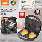 Maquina Waflera Para Galletas Mandeline Raf R.546b 850w Color Negro 2