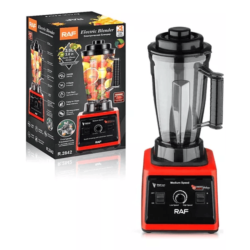 Juguera Licuadora Electrica Raf Blender De 3litros