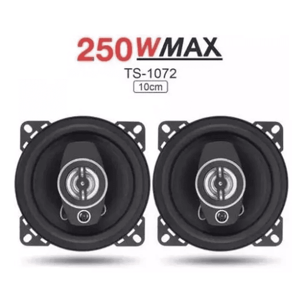 Altavoces De 250wmax 10cm Coaxial De 2 Vias 4 Pulgadas 2