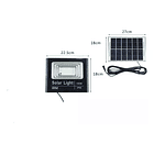 Lampara Solar Led Con Panel Solar De 40w 100w Irm 2