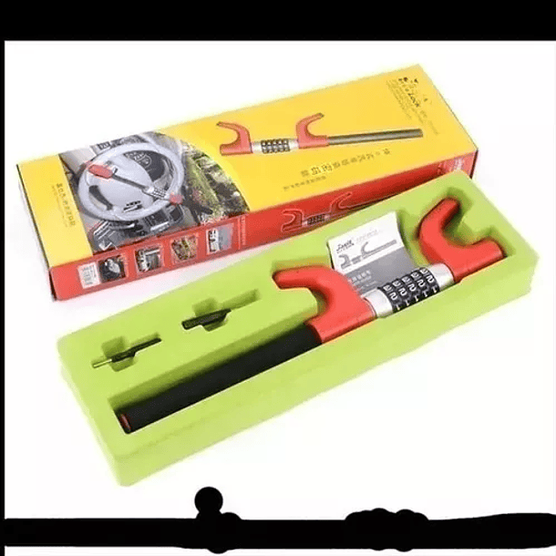 Traba Volante Anti Robo Para Auto De 5 Dígitos 3