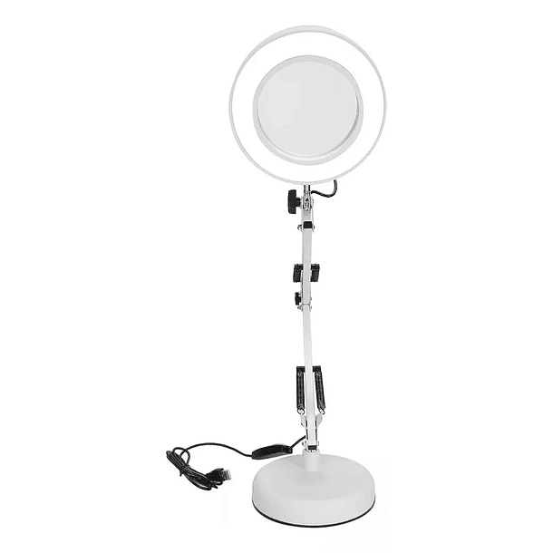 Lampara De Escritorio De 3 Niveles Con Usb 7