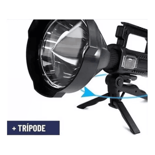 Linterna Led Foco De Largo Alcance P50 4