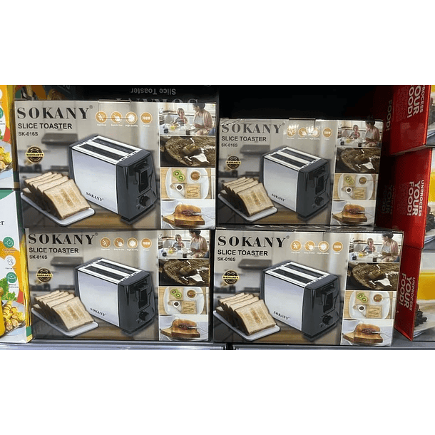 Tostadora De Pan Eléctrica SOKANY 5