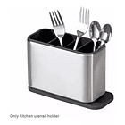 Soporte Para Utensilios De Cocina De Acero Inoxidable 1