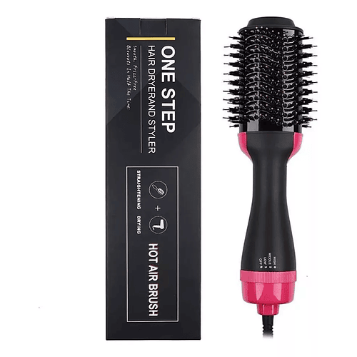 Cepillo 3 en 1 Rizador Secador y Plancha De Cabello  TC 