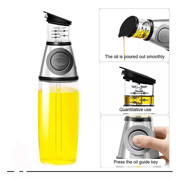 Dispensador De Aceite Y Vinagre De 500ml 2