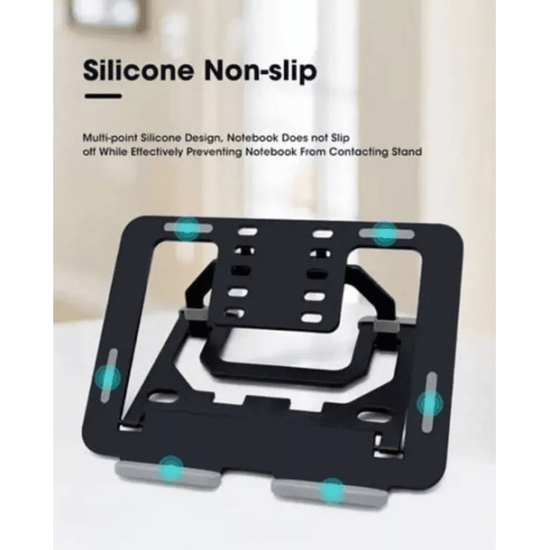 Base Notebook Plegable Para Tablet Modelo 115 De 13.5 Pulgadas 2