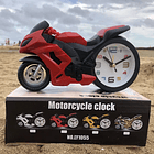 Reloj Despertador De Cuarzo Con Forma De Motocicleta Creativa 1