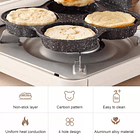 Sarten 4 Agujeros Para Huevos Panquecas Antiadherente MD12587 3