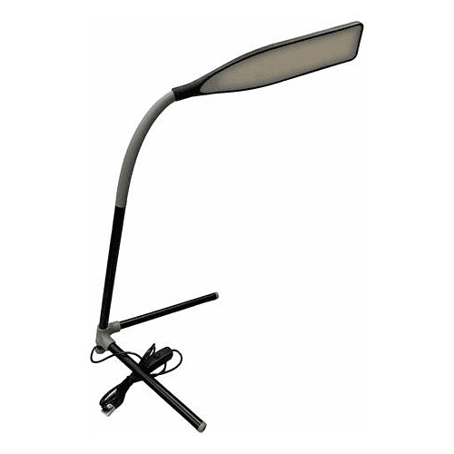 Lámpara Luz Led Velador Escritorio Trípode  Flexible Usb