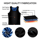 Polera Camiseta Faja Sauna Entrenamiento Fitness Running  5