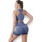 Conjunto Deportivo Mujer Gym Yoga Short 5