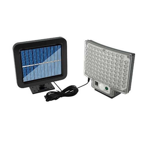 Lampara Luz Solar led  con Sensor de Movimiento  de Pared  Control Remoto 