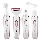 Depiladora 4 En 1  Para Mujer Afeitadora Cejas Rostro Cuerpo 1